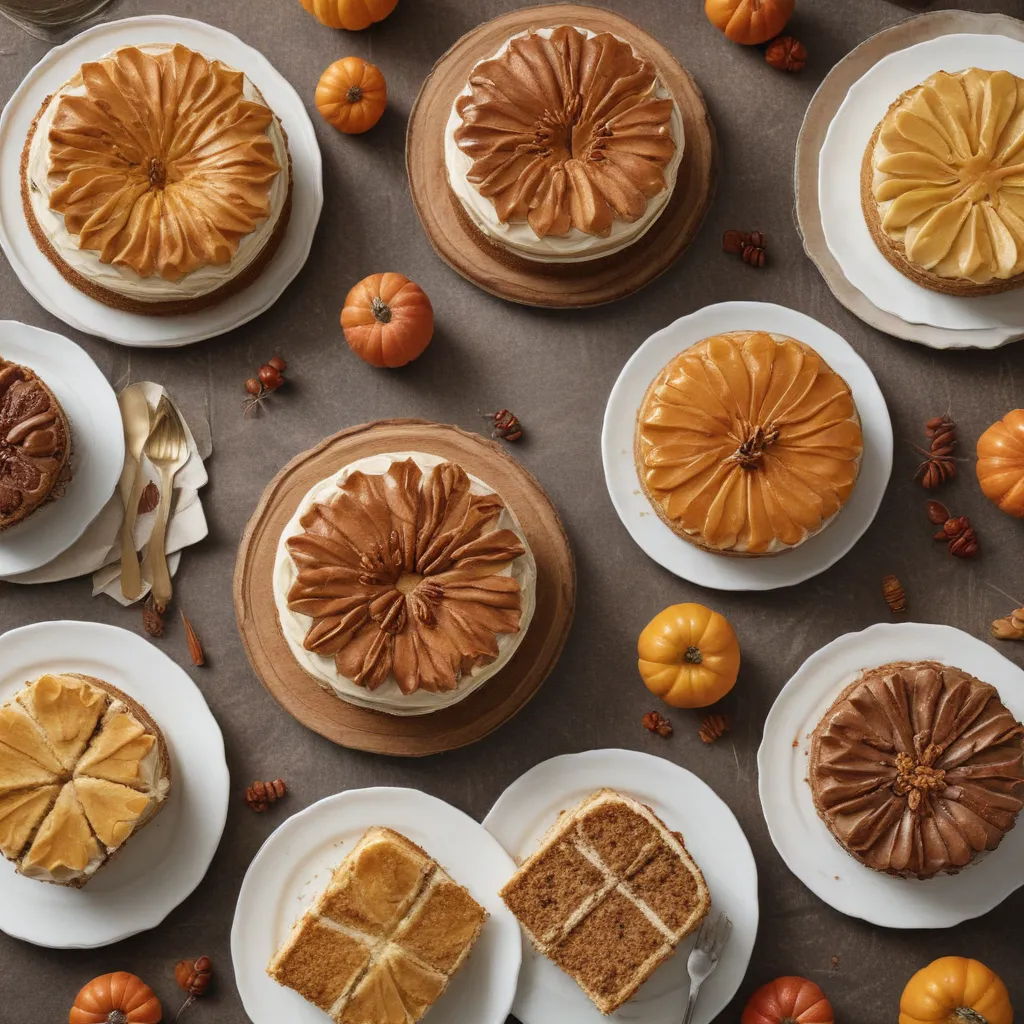 Cakes for Favorite Fall Flavors