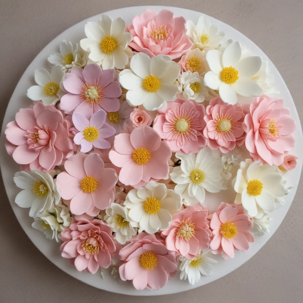Edible Sugar Flowers for Cakes
