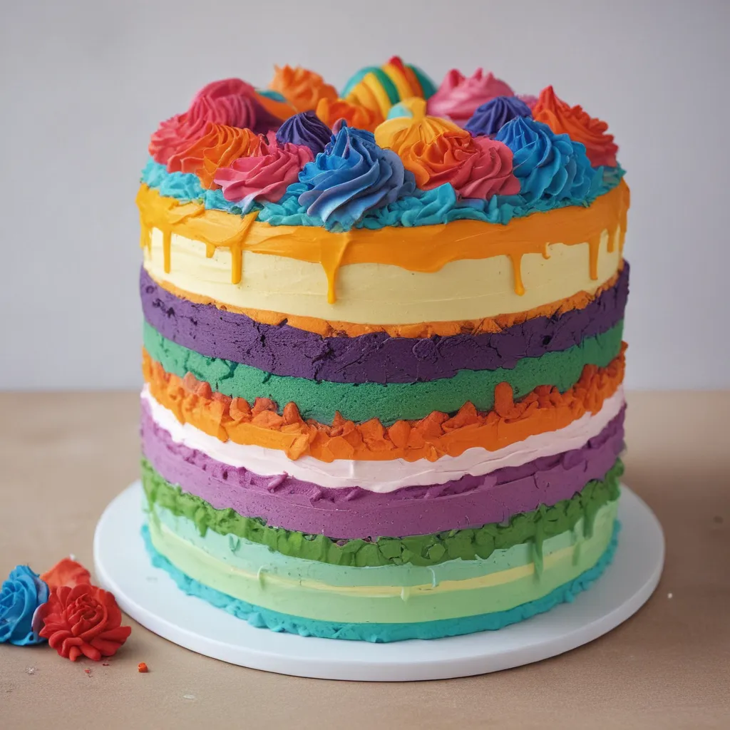 Vibrant Rainbow Cake Creations